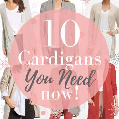 Top 10 Cute Cardigans You Need Now featured by top US fashion blog, LuxMommy