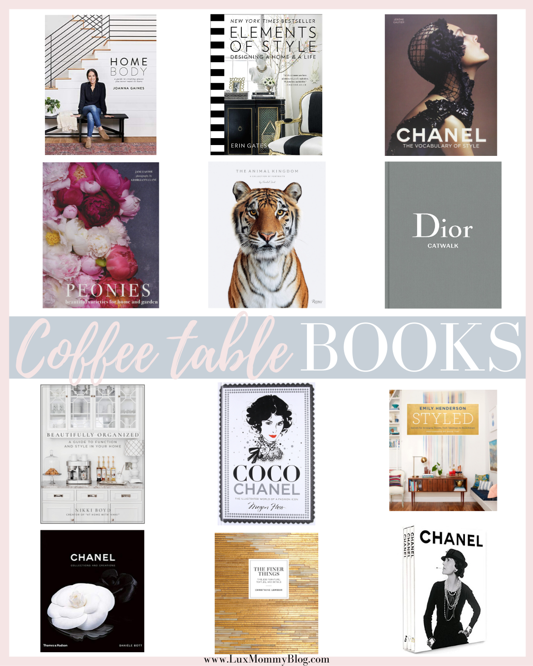 Friday Favorites - Coffee Table Books on Fashion Design - Home with Holliday