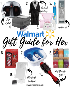 Houston top fashion bloggers LuxMommy shares last minute gift ideas with Walmart