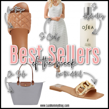 Houston lifestyle and fashion blogger luxmommy sharing best sellers of the week