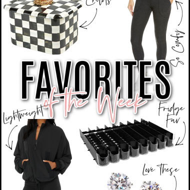 Houston lifestyle and fashion blogger LuxMommy sharing her favorites of the week