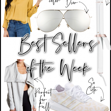 Houston lifestyle and fashion blogger LuxMommy sharing best sellers of the week