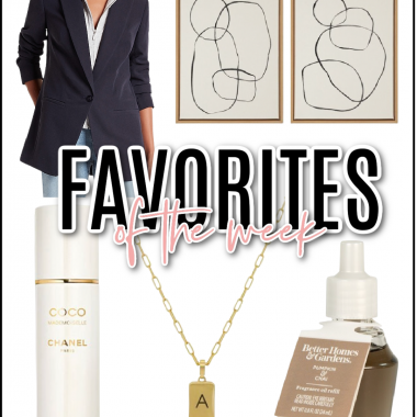 Houston lifestyle and fashion blogger LuxMommy sharing favorites of the week