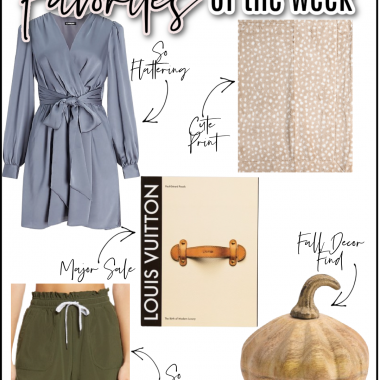 Houston lifestyle and fashion blogger LuxMommy sharing favorites of the week