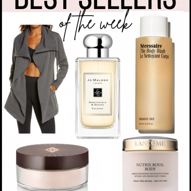 Houston lifestyle and fashion blogger LuxMommy sharing best sellers of the week