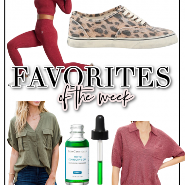 Houston lifestyle and fashion blogger LuxMommy sharing favorites of the week