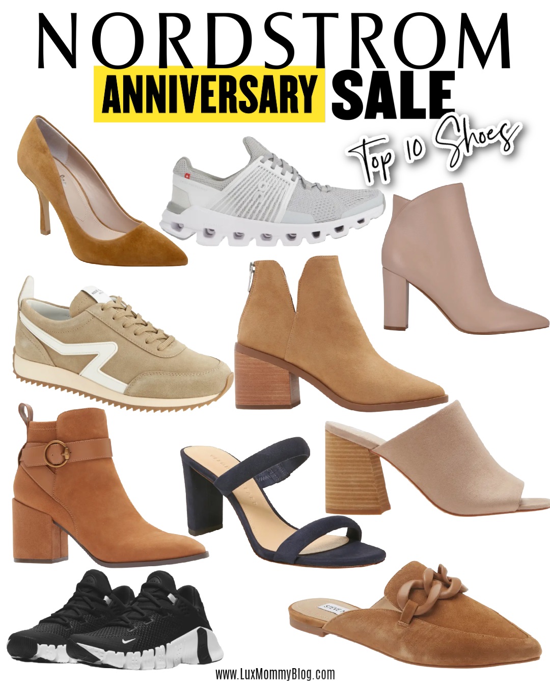Nordstrom Anniversary Sale Top 10 Shoes LuxMommy
